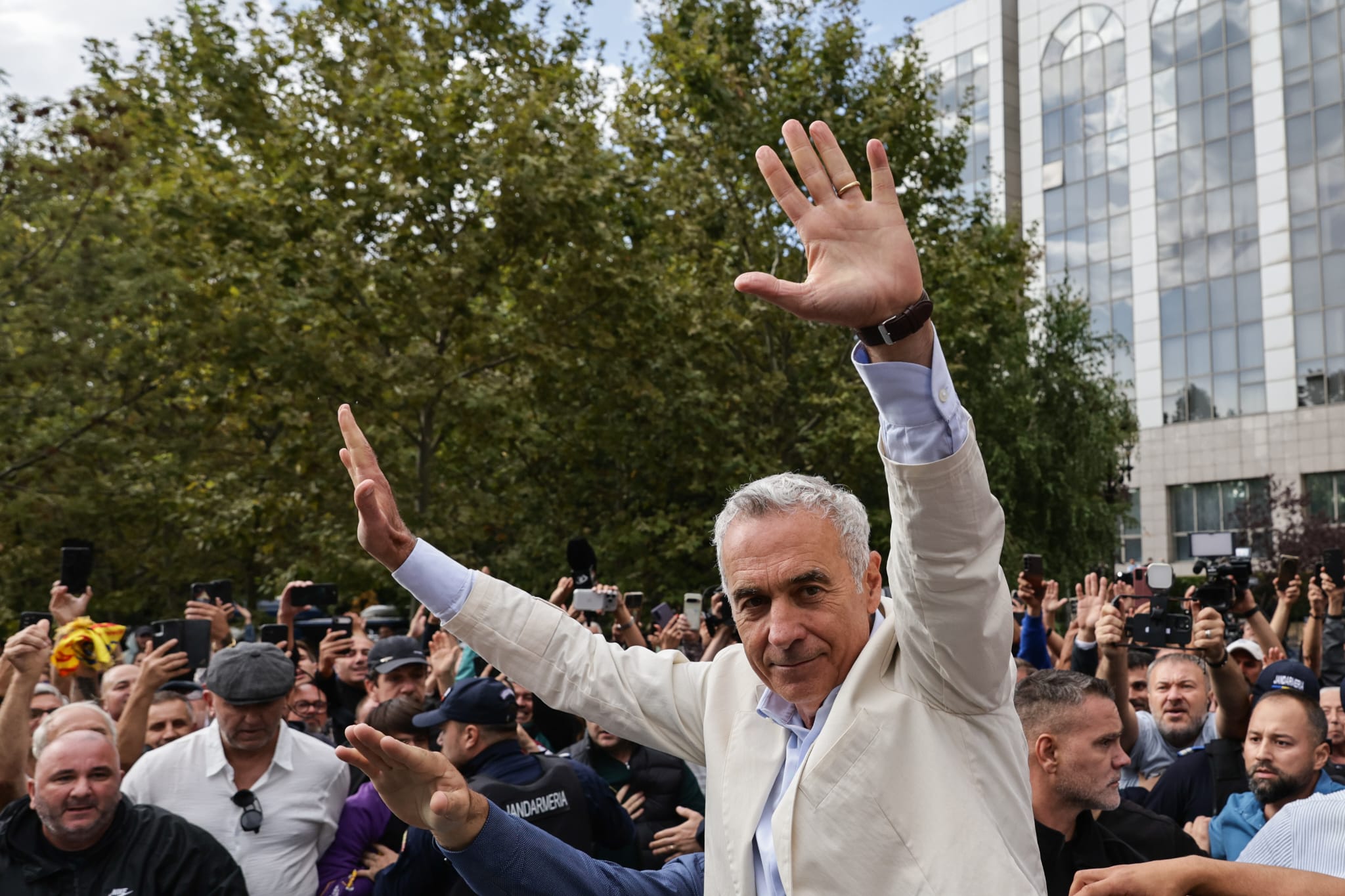 Calin Georgescu dupa ce a primit control judiciar in loc de arest preventiv