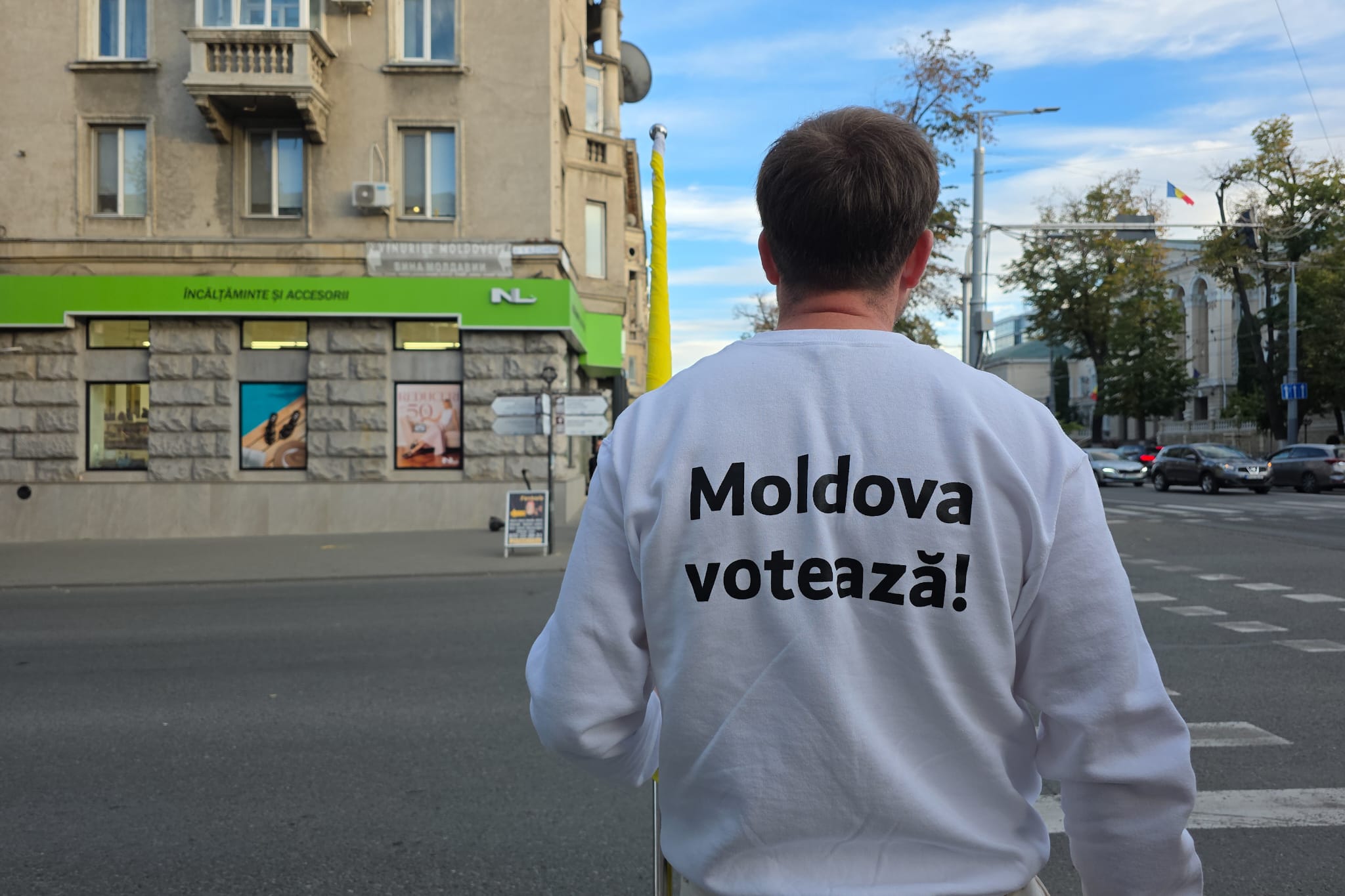 Marș pro UE și pro PAS la Chișinău: „Lumea rusă înseamnă război, UE înseamnă pace”