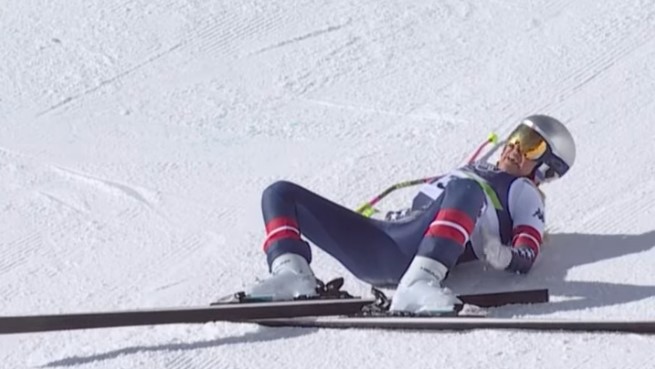 Lindsey Vonn üzent a hatalmas bukása után: "Nem regénybe illő befejezés vagy tündérmese volt"