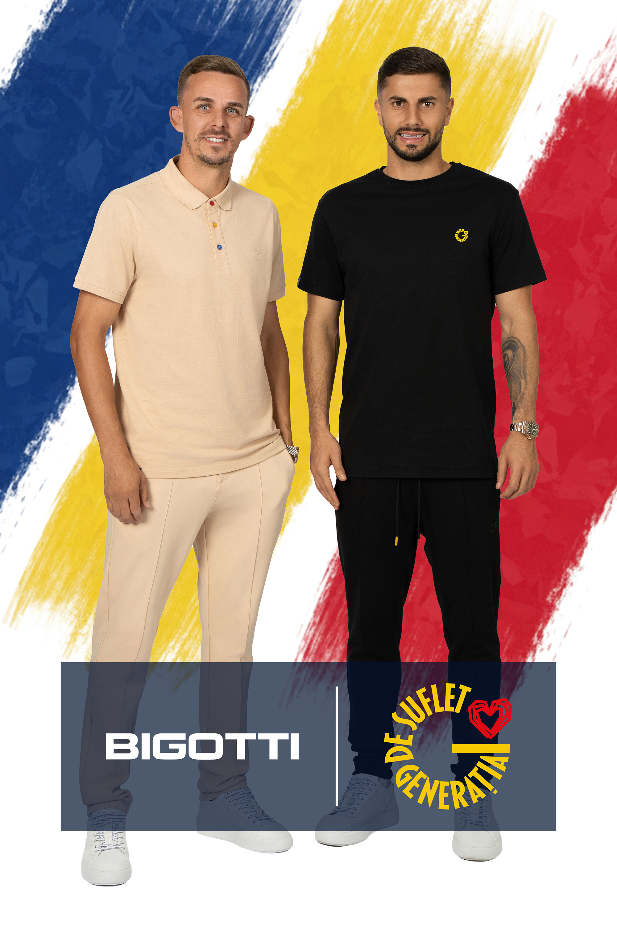 BIGOTTI și Federația Română de Fotbal lansează colecția dedicată „Generației de Suflet” - un omagiu adus românilor uniți de fotbal