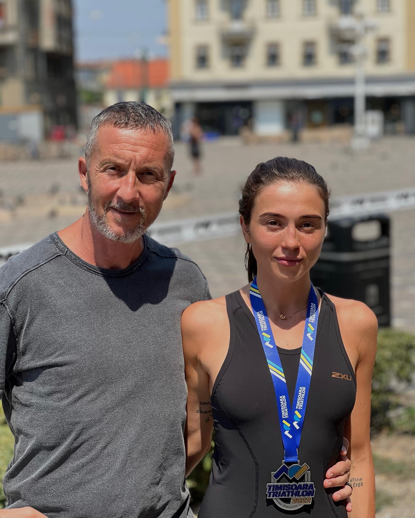 Cum arată acum fata lui Mihai Stoica. Teodora a participat la triatlon: „Sunt mândră de mine”