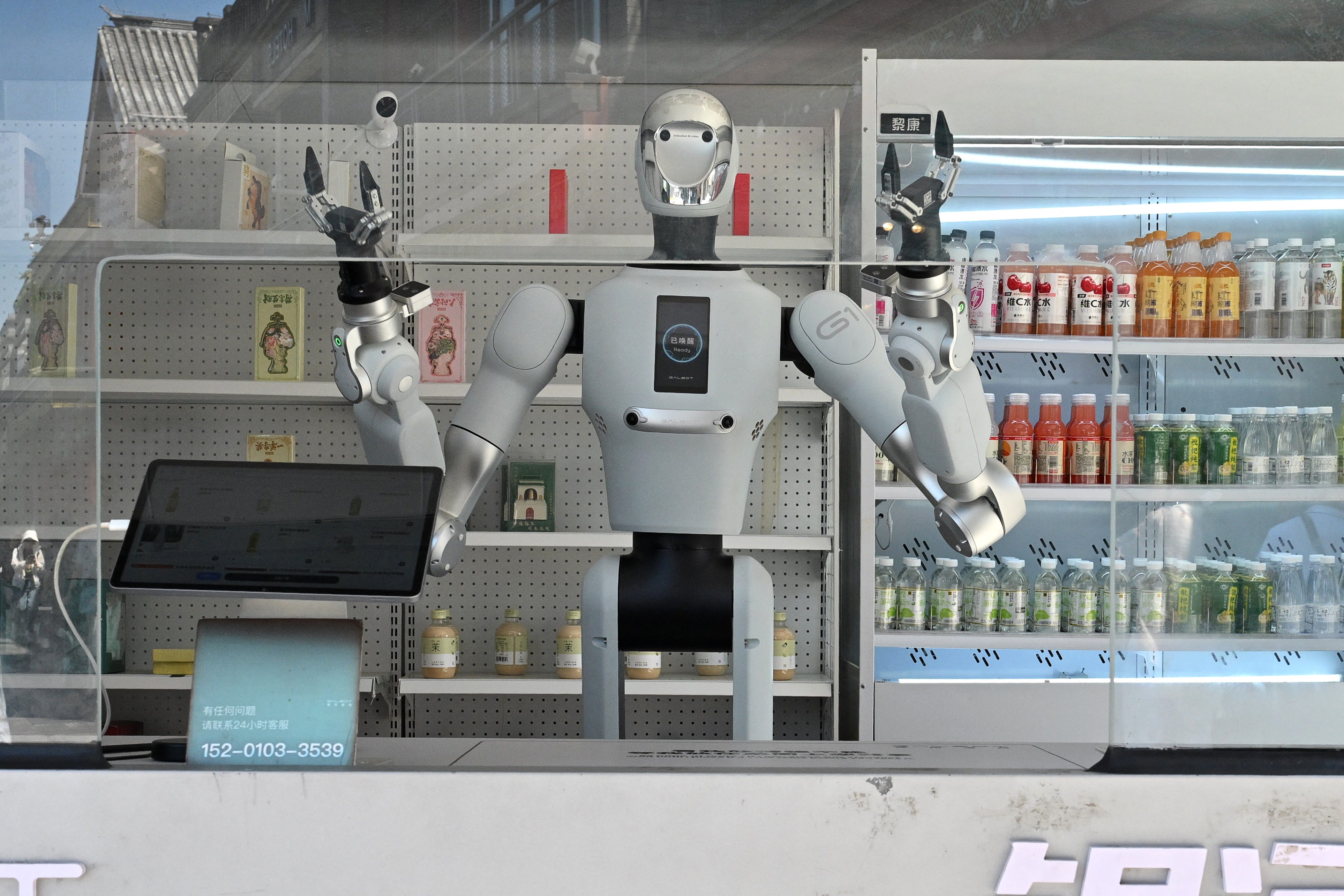 Two economists, Gerry Tsoukalas and Brett Falk, warn that companies could be self-destructing by replacing workers with AI and eroding consumer demand.ADEK BERRY / AFP via Getty Images