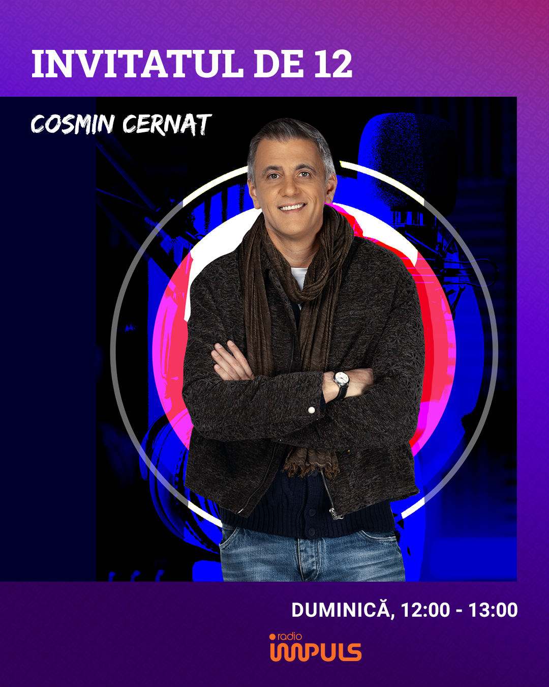 George Zafiu își face vocea auzită din nou la radio, după șase luni de pauză. Ce emisiune prezintă din 3 martie