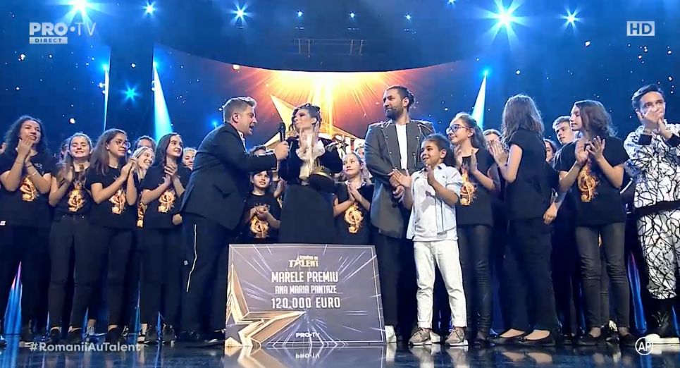 Ana Maria Pantaze a câștigat „Românii au talent”, sezonul 9. A luat premiul cel mare, în valoare de 120.000 de euro | FOTO