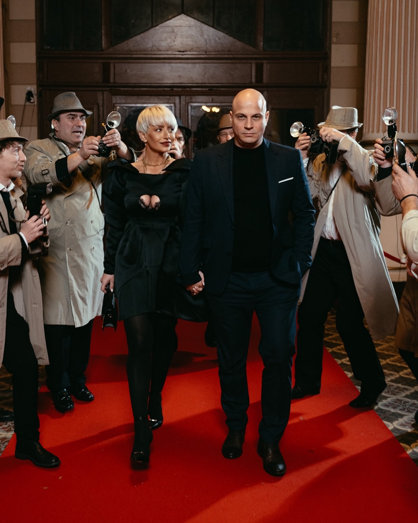 Imagini din casa în care locuiesc Giulia Anghelescu și Vlad Huidu. Au renovat-o de Crăciun: „Am schimbat parchetul în living, am schimbat o baie”