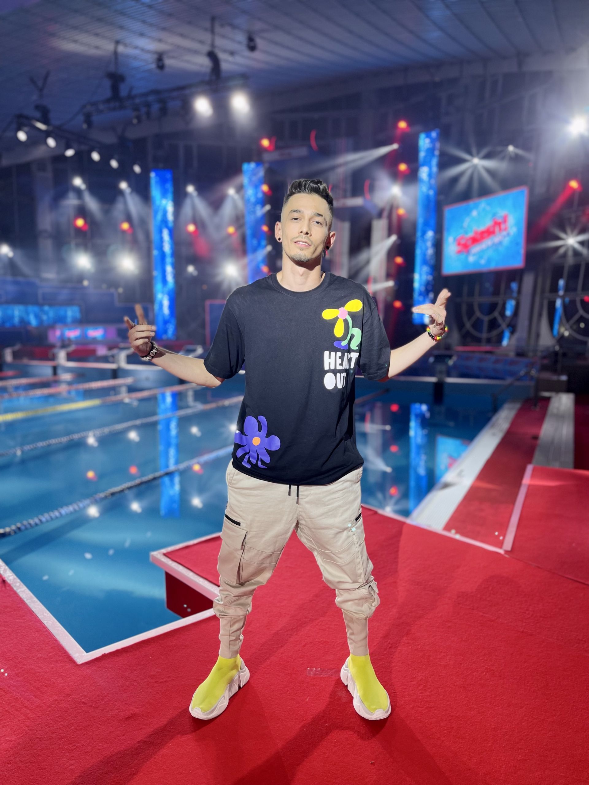 Bănel Nicoliță, trimis în vacanță de emisiunea „Splash! Vedete la apă”. El e printre primii finaliști ai show-ului de la Antena 1