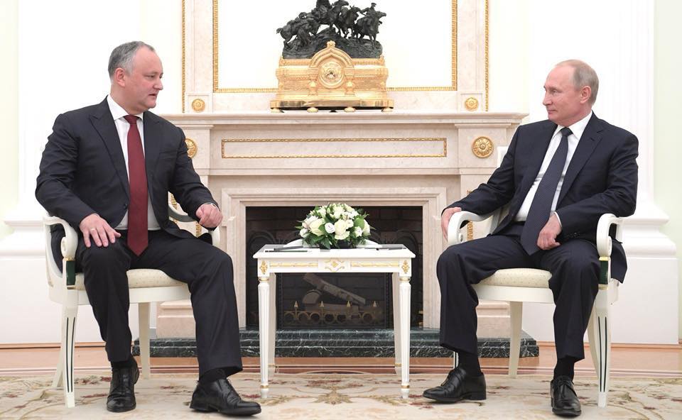 Igor Dodon s-a întâlnit cu Vladimir Putin, la Moscova. Ce au discutat cei doi lideri