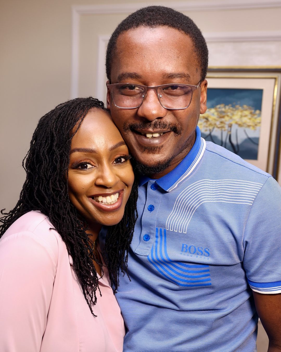 Mike Mondo with wife Shiko Nguru