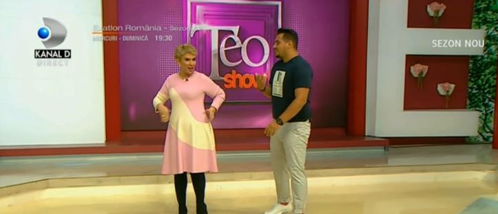 Ce a pățit Teo Trandafir cu ținuta purtată la emisiune. "Chiloți cu glugă" | FOTO