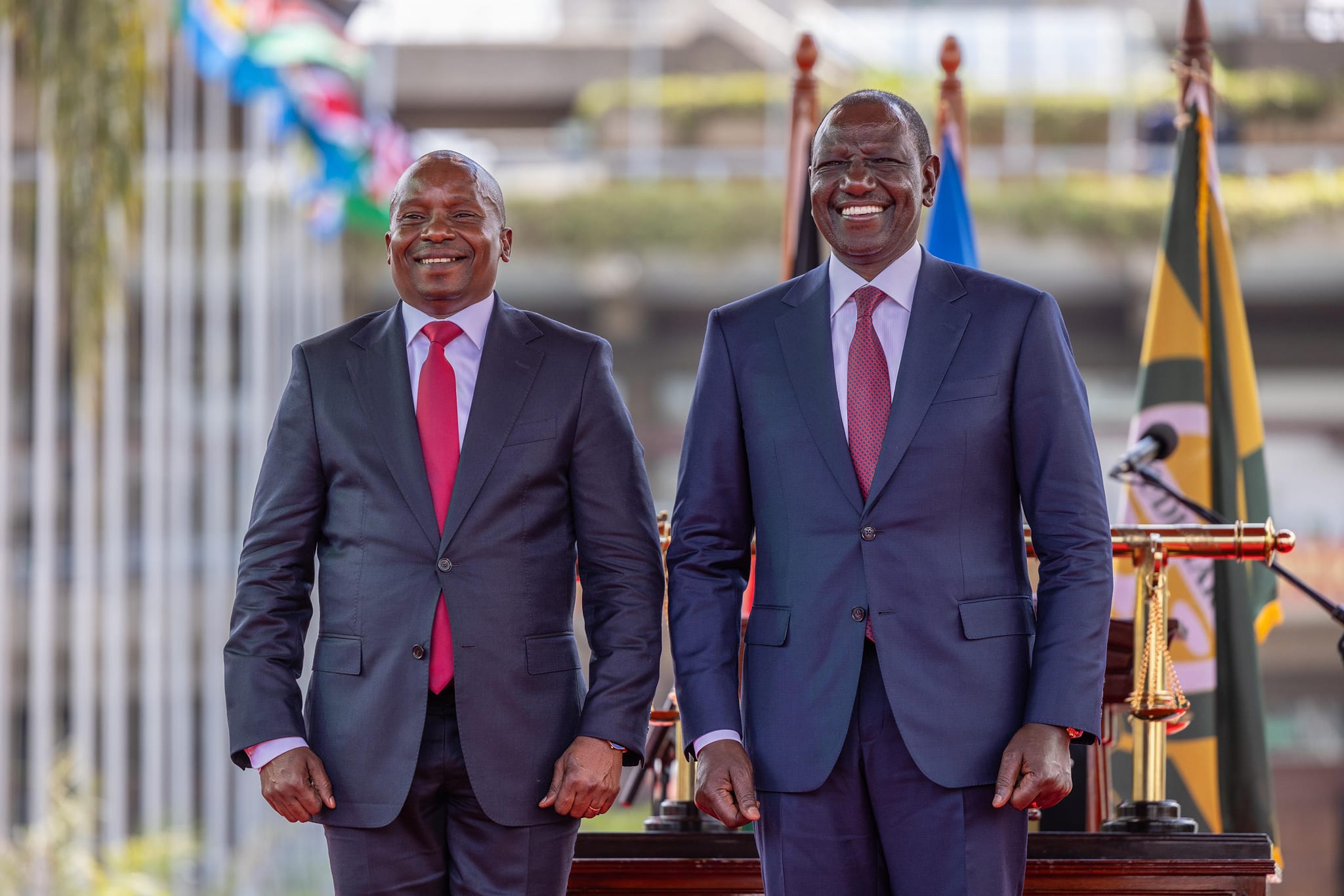 Swearing-in ceremony of Kenya's 3rd Deputy President Kithure Kindiki at KICC, Nairobi on November 1, 2024