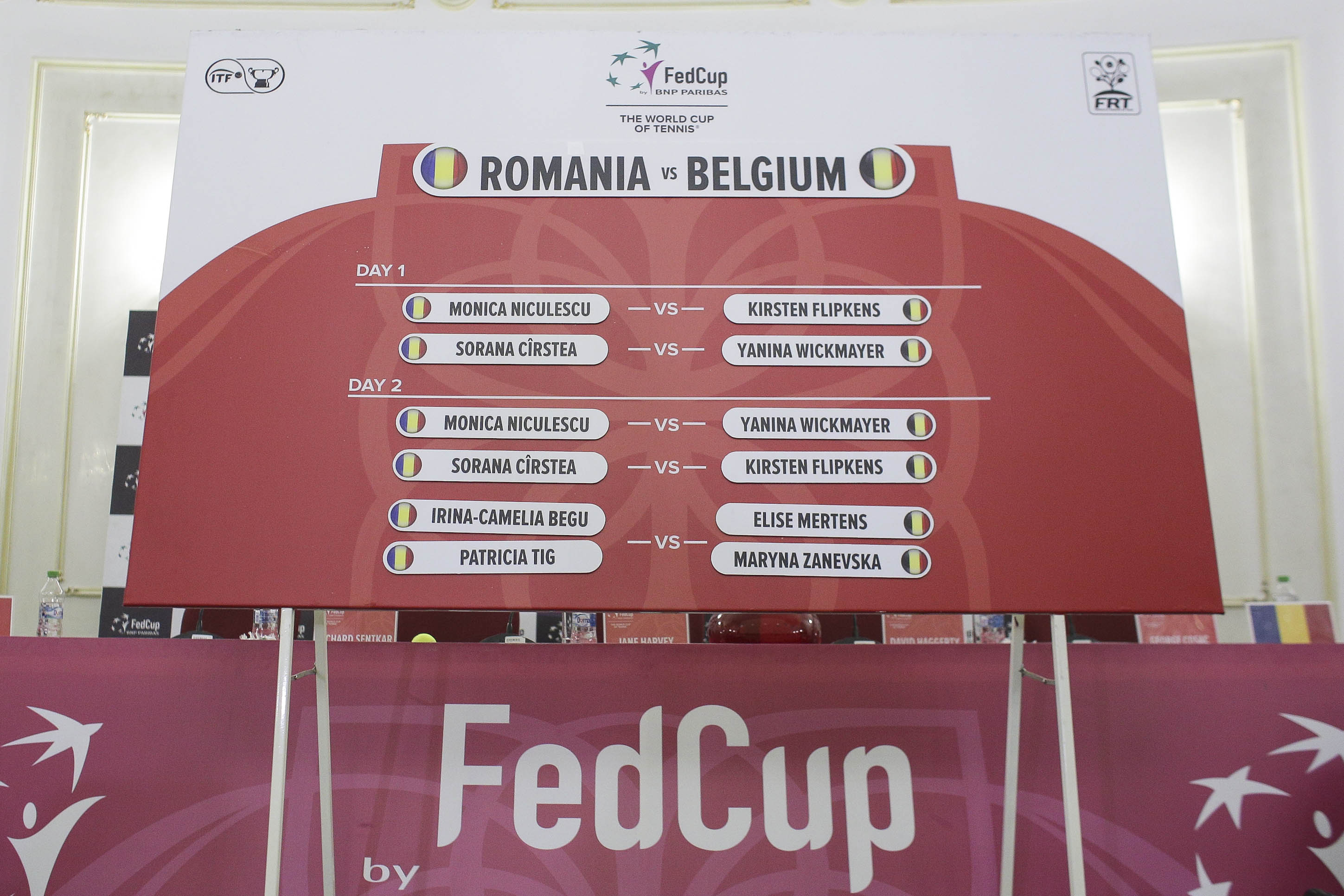 România a fost învinsă de Belgia, în primul tur al Grupei Mondiale II din Fed Cup. Irina Begu a jucat la simplu, dar a pierdut în setul decisiv. Reacții  | FOTO & VIDEO