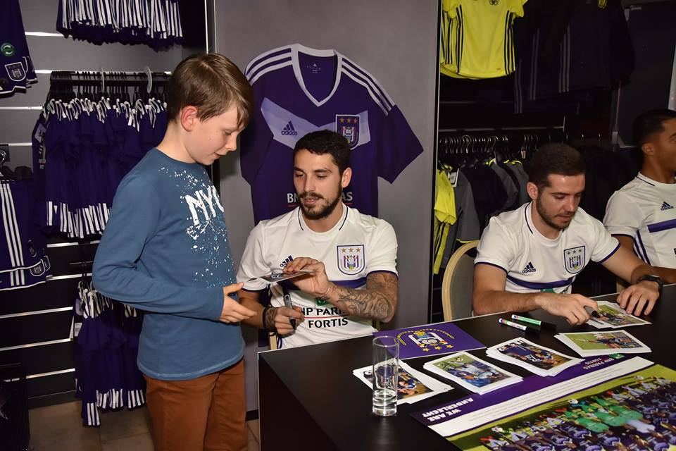 Nicolae Stanciu și Alexandru Chipciu sunt iubiți de fanii echipei Anderlecht | GALERIE FOTO&VIDEO