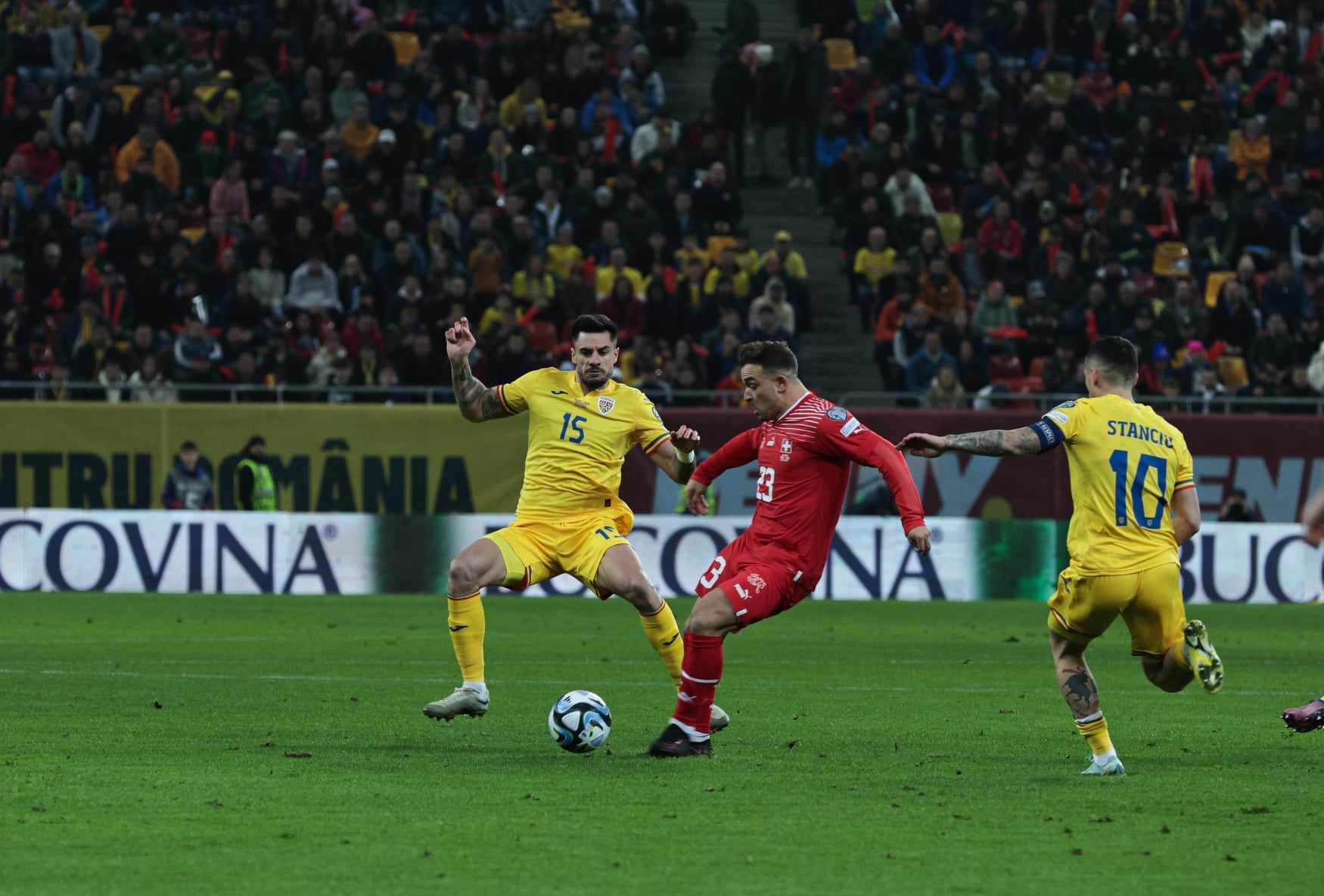 Alibec a marcat, Moldovan a închis poarta. Tricolorii au învins Elveția și au câștigat grupa I a preliminariilor Euro 2024