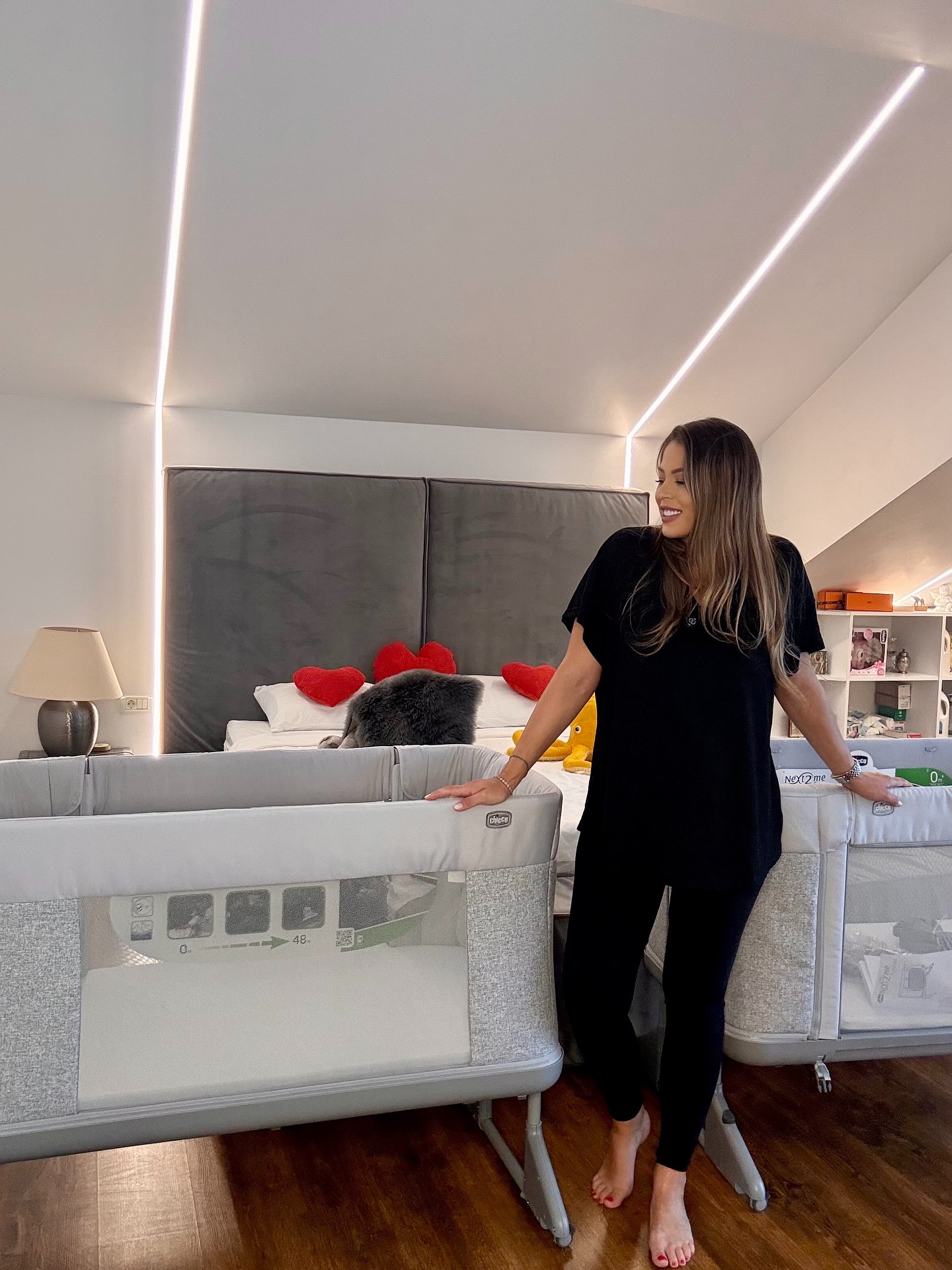 Cum arată camera gemenilor Roxanei Nemeș. Imagini din vila de 1 milion de euro a vedetei