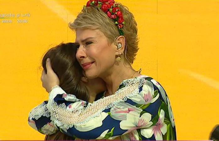 Teo Trandafir și fiica ei, Maia