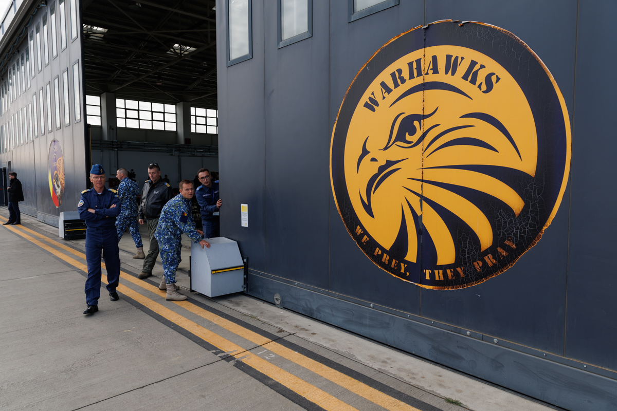Reportaj din centrul de instruire a piloților pe avioanele F-16 de lângă Fetești. Când se vor antrena ucrainenii în Bărăgan