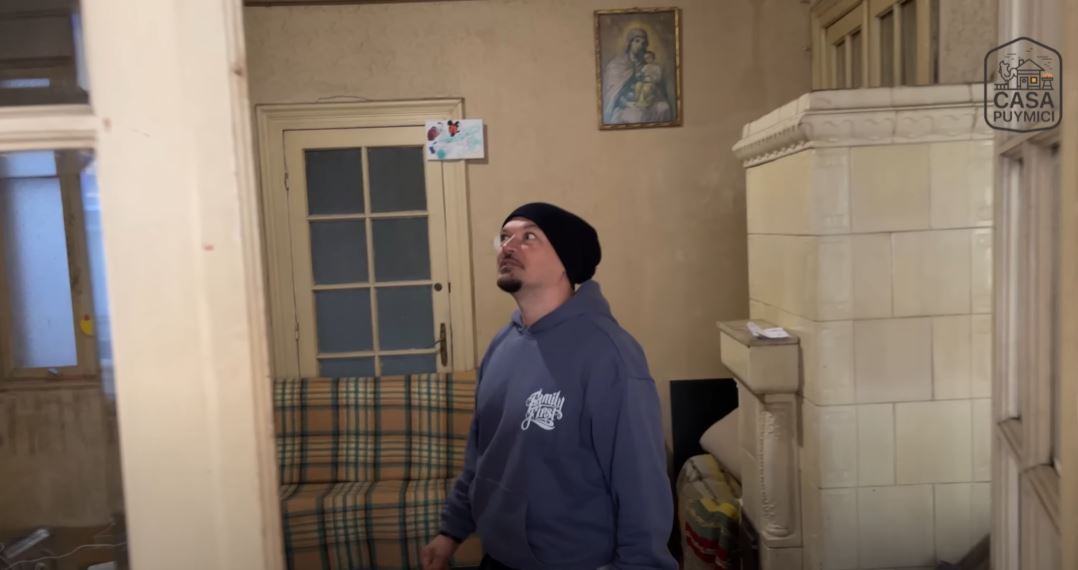 Imagini cu noua casă a lui Puya din București. Cum arată locuința construită în anii ’30: „Nici nu mă gândesc să pun termopane”
