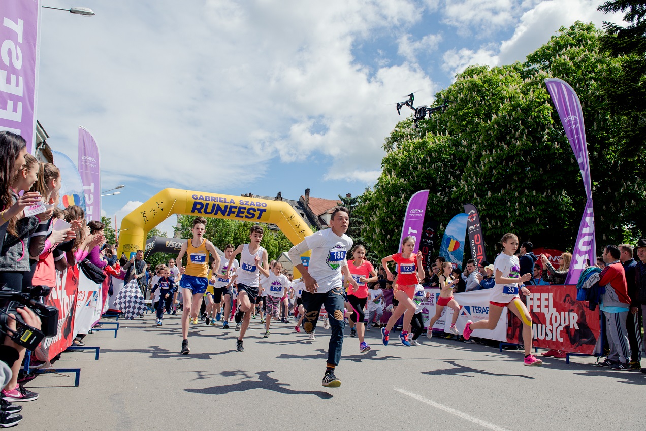 Noi provocări pentru pasionații de mișcare la „Gabriela Szabo RUNFEST” / GALERIE FOTO