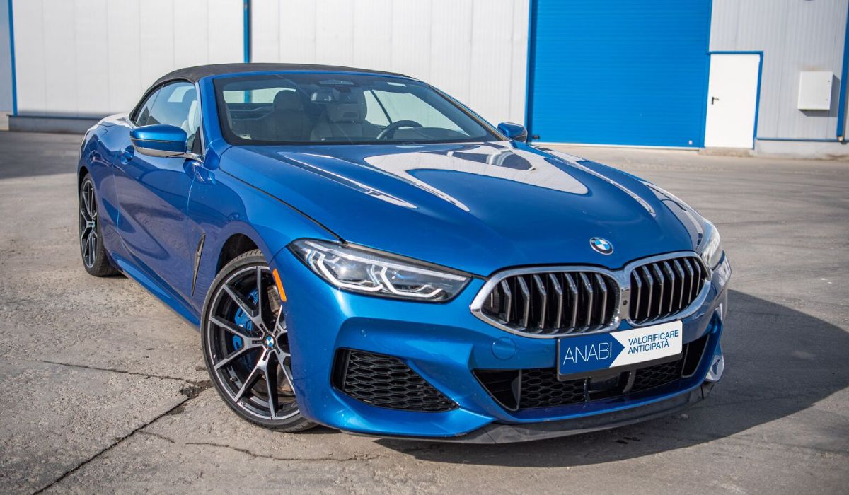 ANABI scoate la licitație un BMW M850i confiscat, pe care nimeni nu vrea să îl cumpere și i-a redus prețul cu 50%