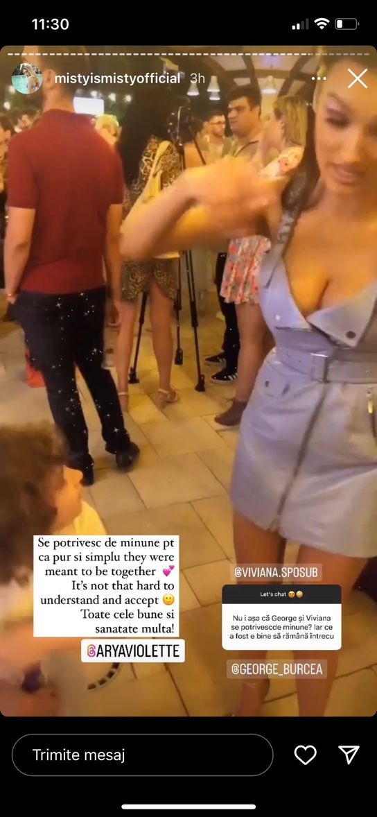 Misty, iubita lui Keo, și-a spus părerea sinceră despre Viviana Sposub și George Burcea. „Nu e atât de greu să înțelegi și să accepți”