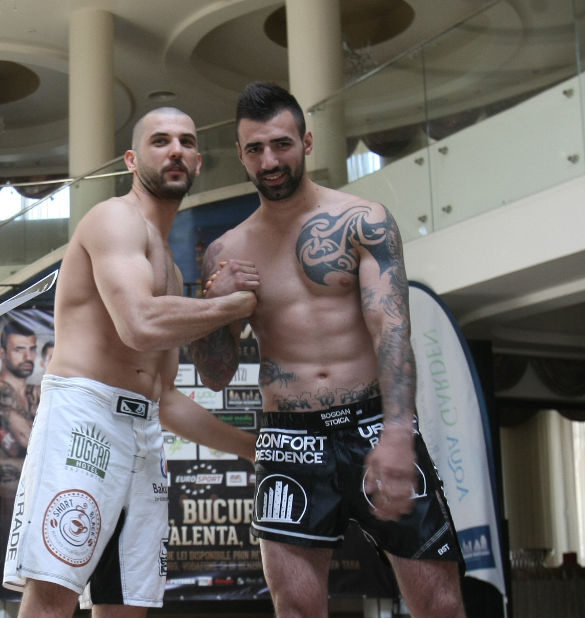 Luptătorii de la Superkombat București au trecut cu bine de proba cântarului oficial / GALERIE FOTO