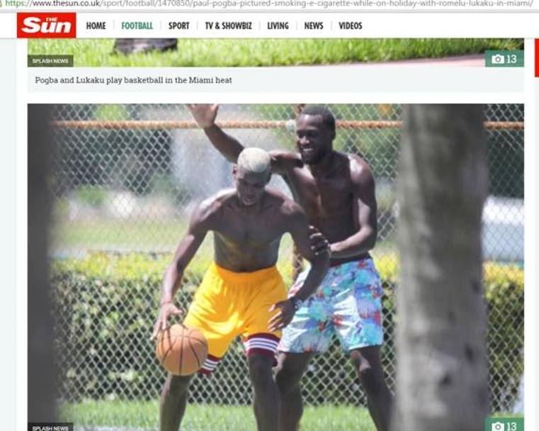 Francezul Pogba, prins în ofsaid. Tocmai când a fost cumpărat de Man. United, s-a apucat de alt sport, la Miami / GALERIE FOTO