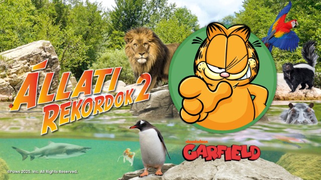 Állati rekordokkal tért vissza Garfield a SPAR-ba!
