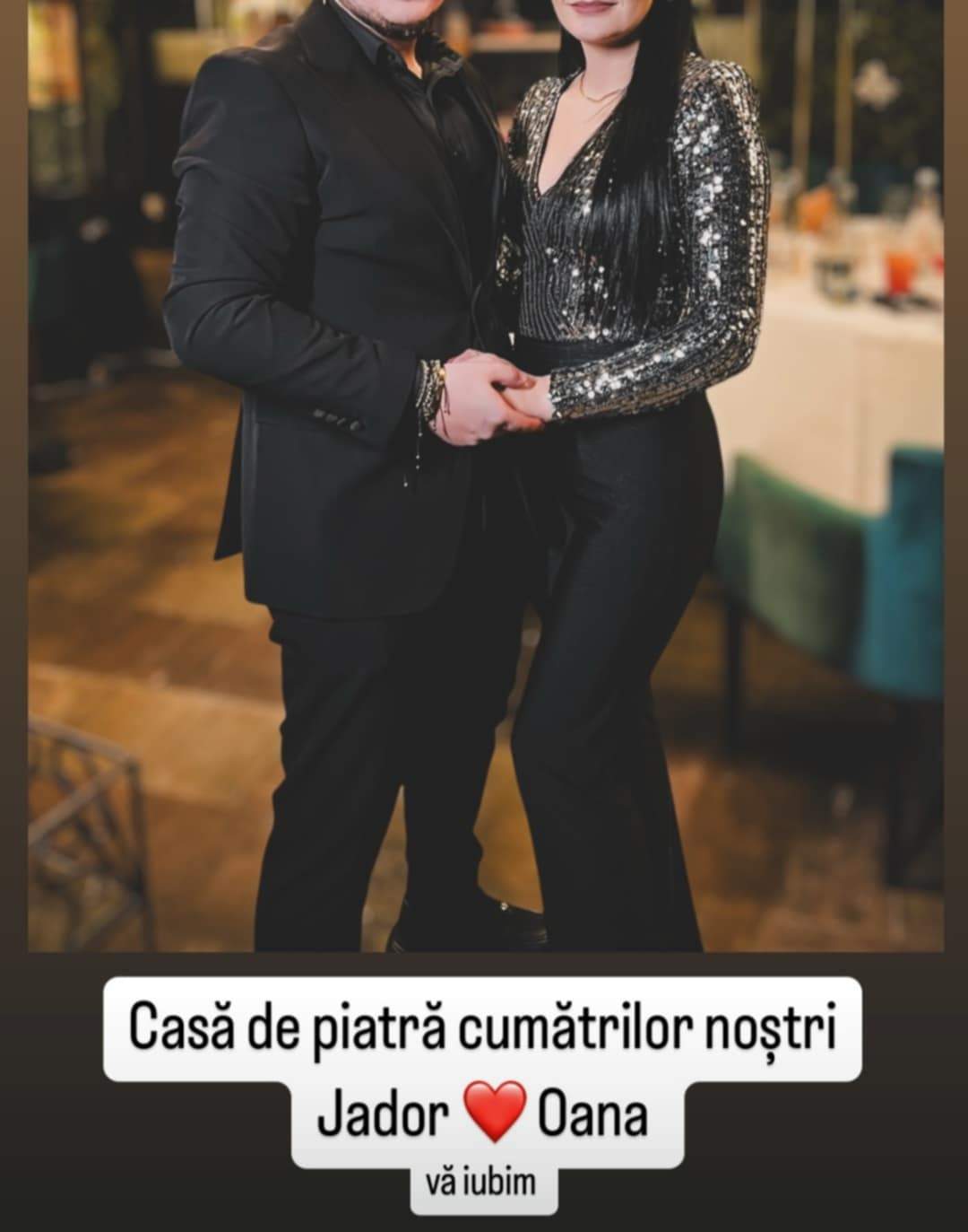 Jador și Oana Ciocan s-au căsătorit a treia zi de Crăciun. Cum a arătat artistul în costum de mire