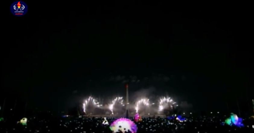 VIDEO, FOTO| Coreea de Nord a intrat în 2018. Foc de artificii spectaculos la Phenian