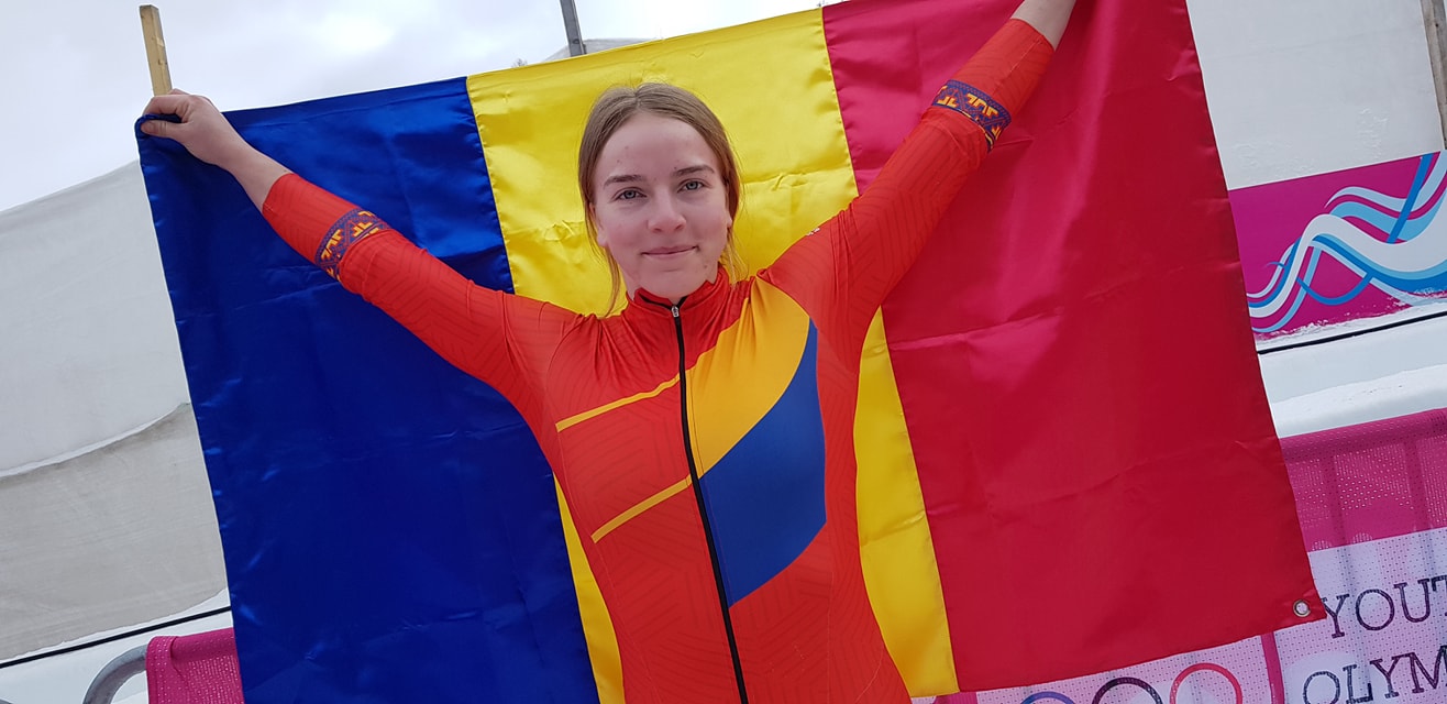 Georgeta Popescu a câștigat medalia de aur la monobob la Jocurile Olimpice de Tineret