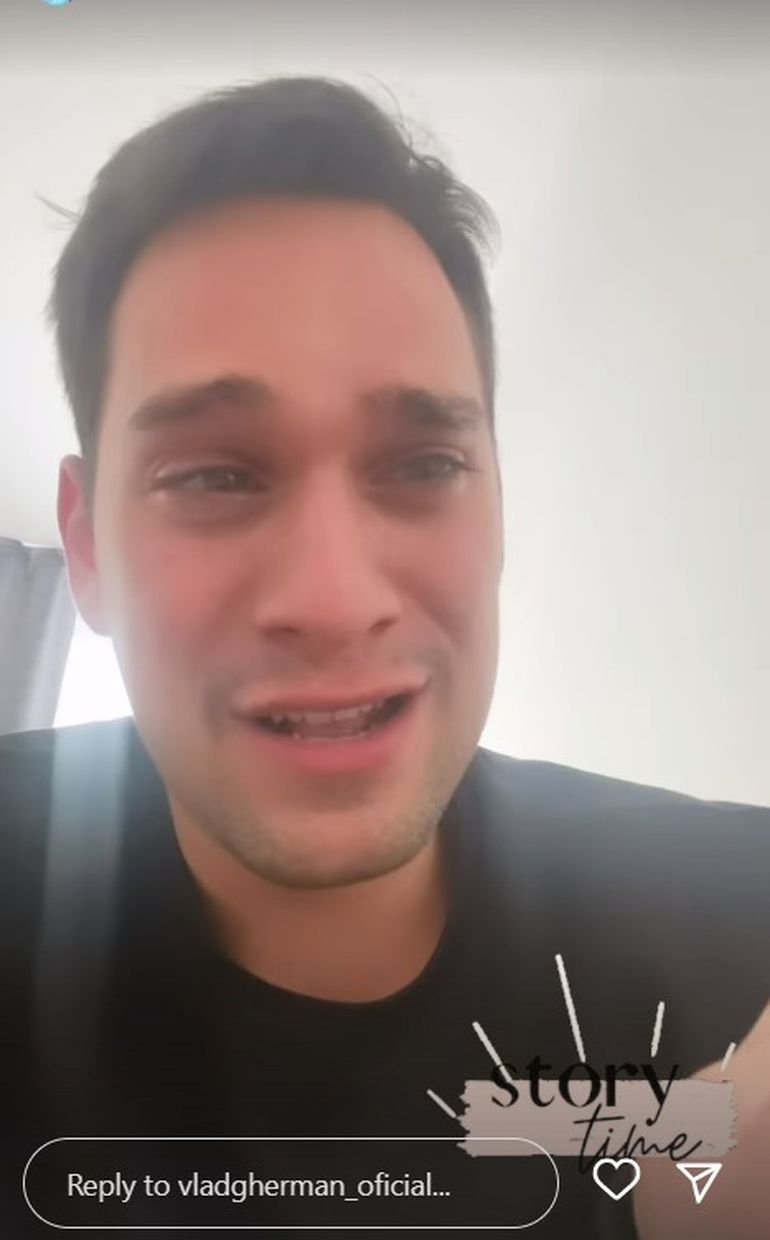 Vlad Gherman, imagini de când a suferit din cauza despărțirii de Cristina Ciobănașu: „Nu e absolut nimic rușinos în asta”