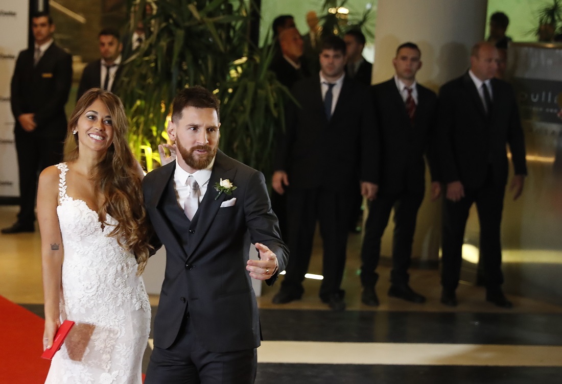 VIDEO | Lionel Messi și Antonela Roccuzzo au aniversat trei ani de căsnicie. Dedicație specială primită de starul Barcelonei din partea soției sale