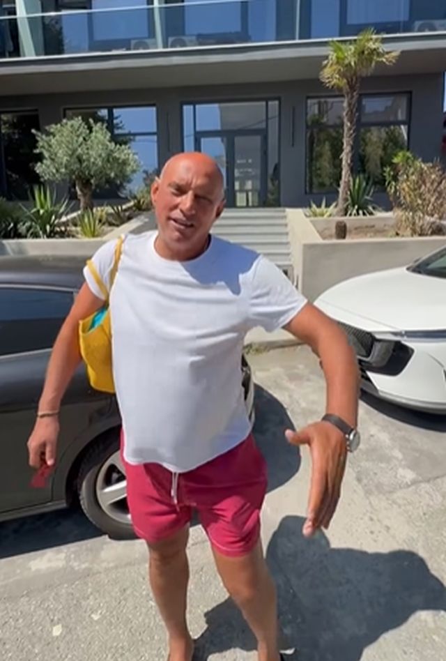 Cum a apărut Florin Prunea pe plajă alături de iubita lui: „Zici că sunt Nea Mărin Miliardar”
