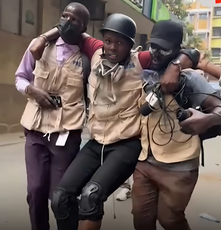 K24 journalist left injured as looting intensifies amidst anti-government protests