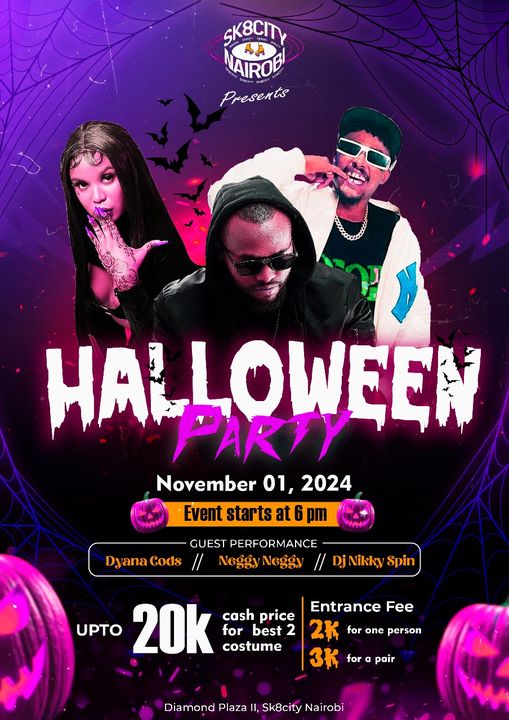 Halloween party event