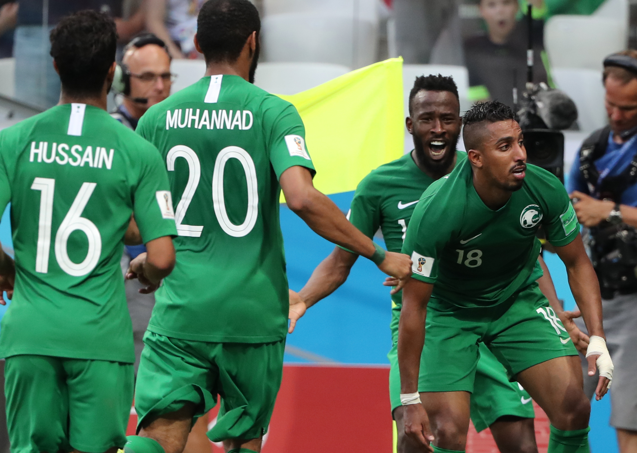 Arabia Saudită - Egipt 2-1, în grupa A de la Campionatul Mondial de fotbal Rusia. Al-Dawsari l-a îngenuncheat pe portarul-record El Hadary | VIDEO