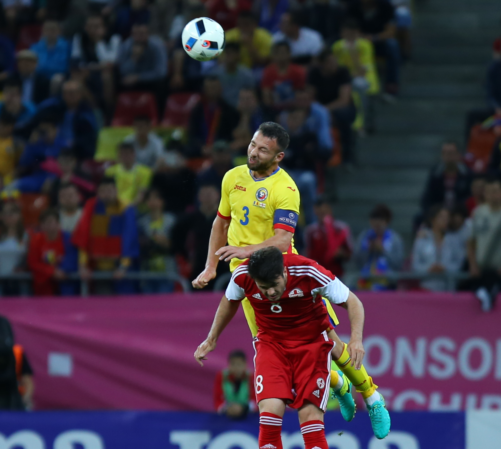Euro 2016. România - Georgia 5-1. Ziua cadourilor! Start furibund: trei minute, două goluri! Stancu și Popa au lovit bara / FOTO&VIDEO