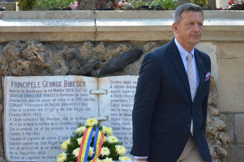 FOTO / Campionii României l-au omagiat pe George Gh. Bibescu, primul nostru reprezentant la CIO