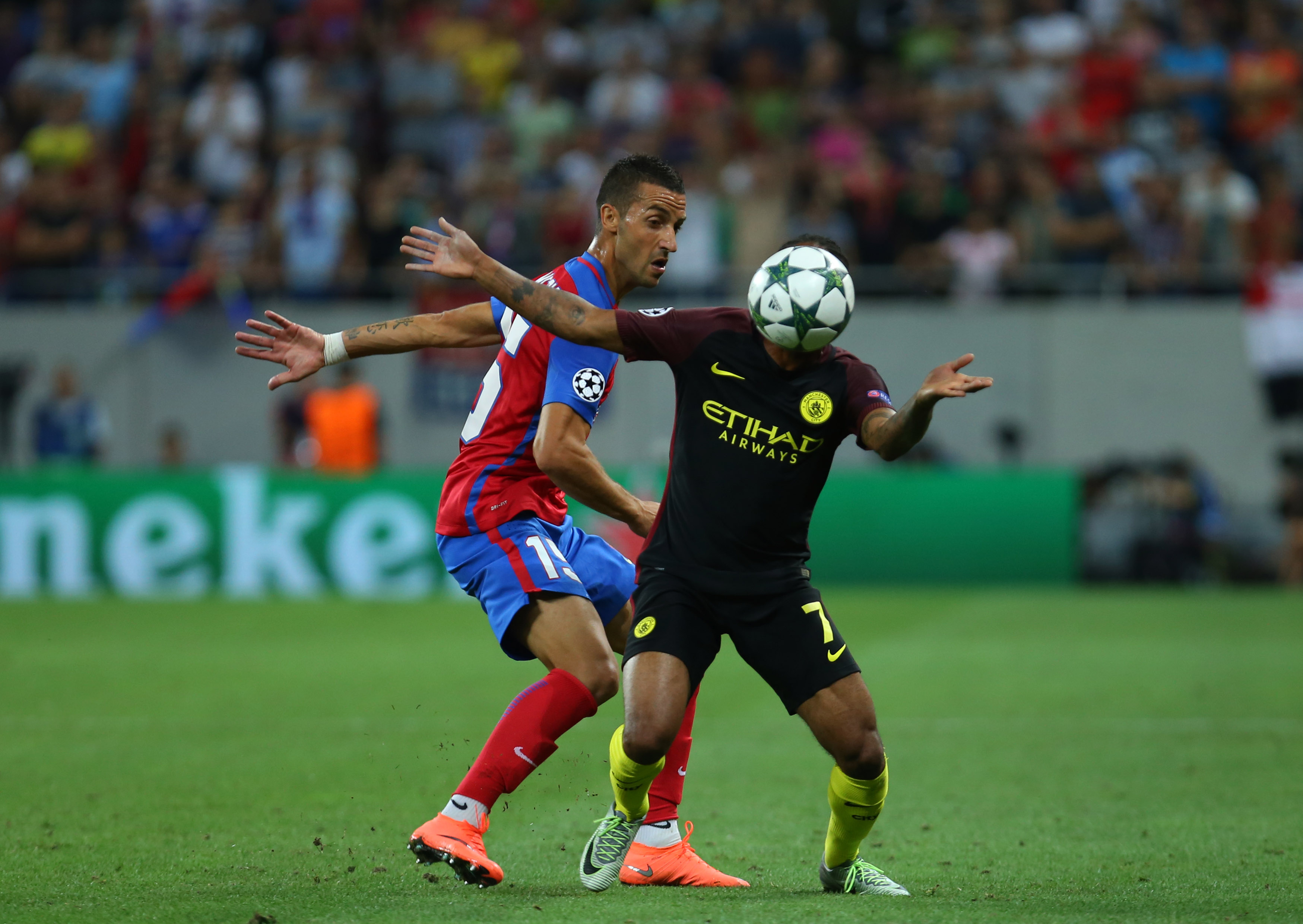 Steaua  - Manchester City 0-5. Liga Campionilor, play-off, prima manșă. Steaua, batjocorită de ”cetățeni” și de dinamoviști! / LIVE BLOG