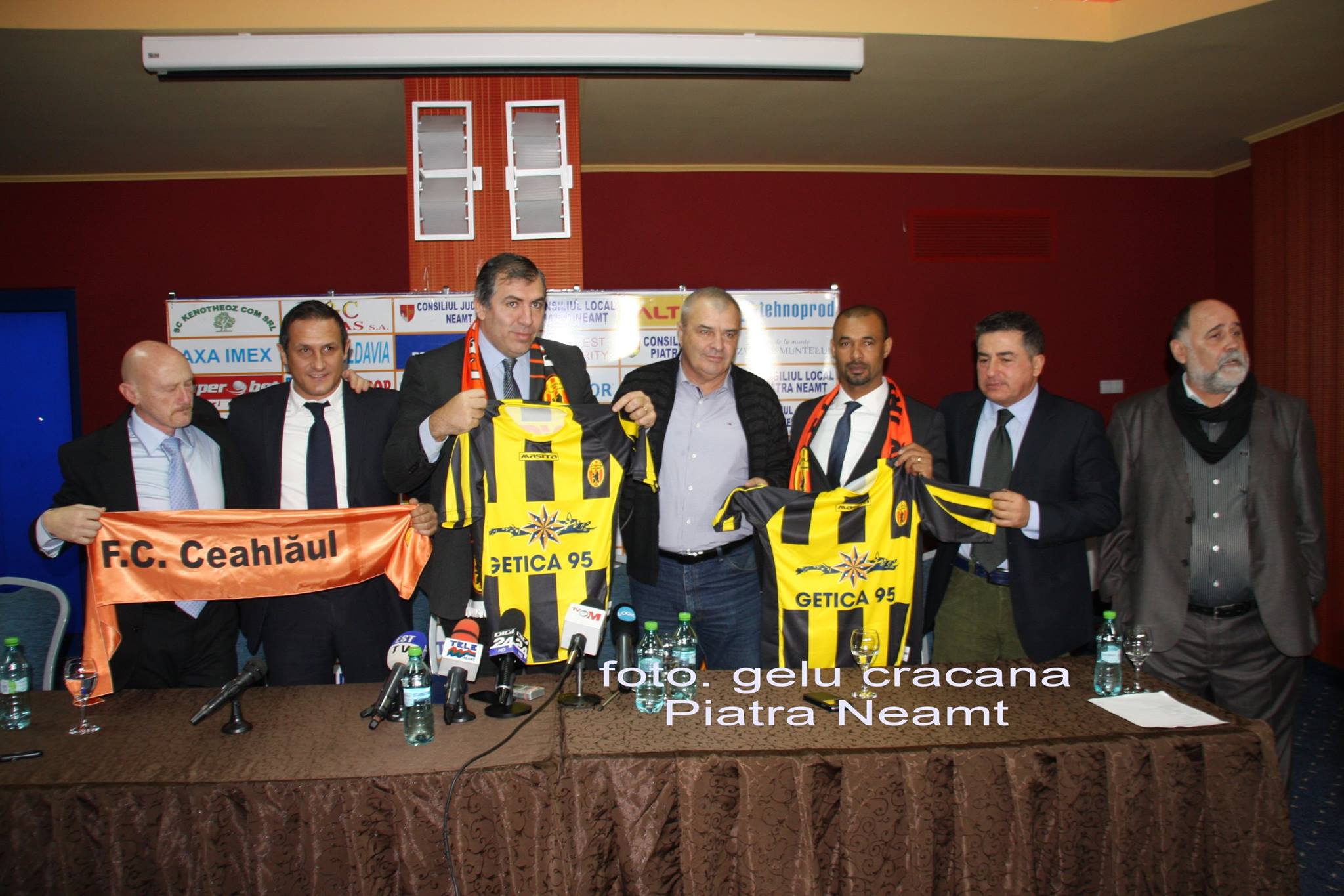 Ze Maria a fost prezentat astăzi la Ceahlăul / GALERIE FOTO