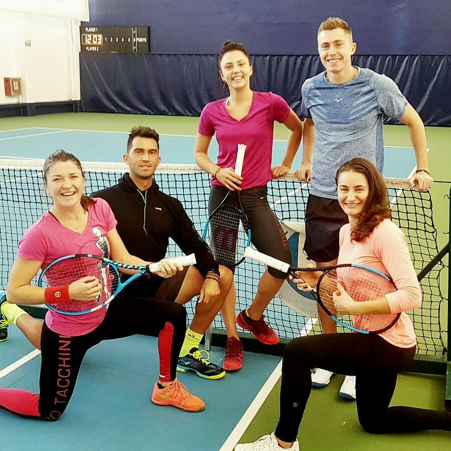 Niculescu, Dulgheru, Cristian și Tecău s-au dat în spectacol la Centrul Național de Tenis / GALERIE FOTO