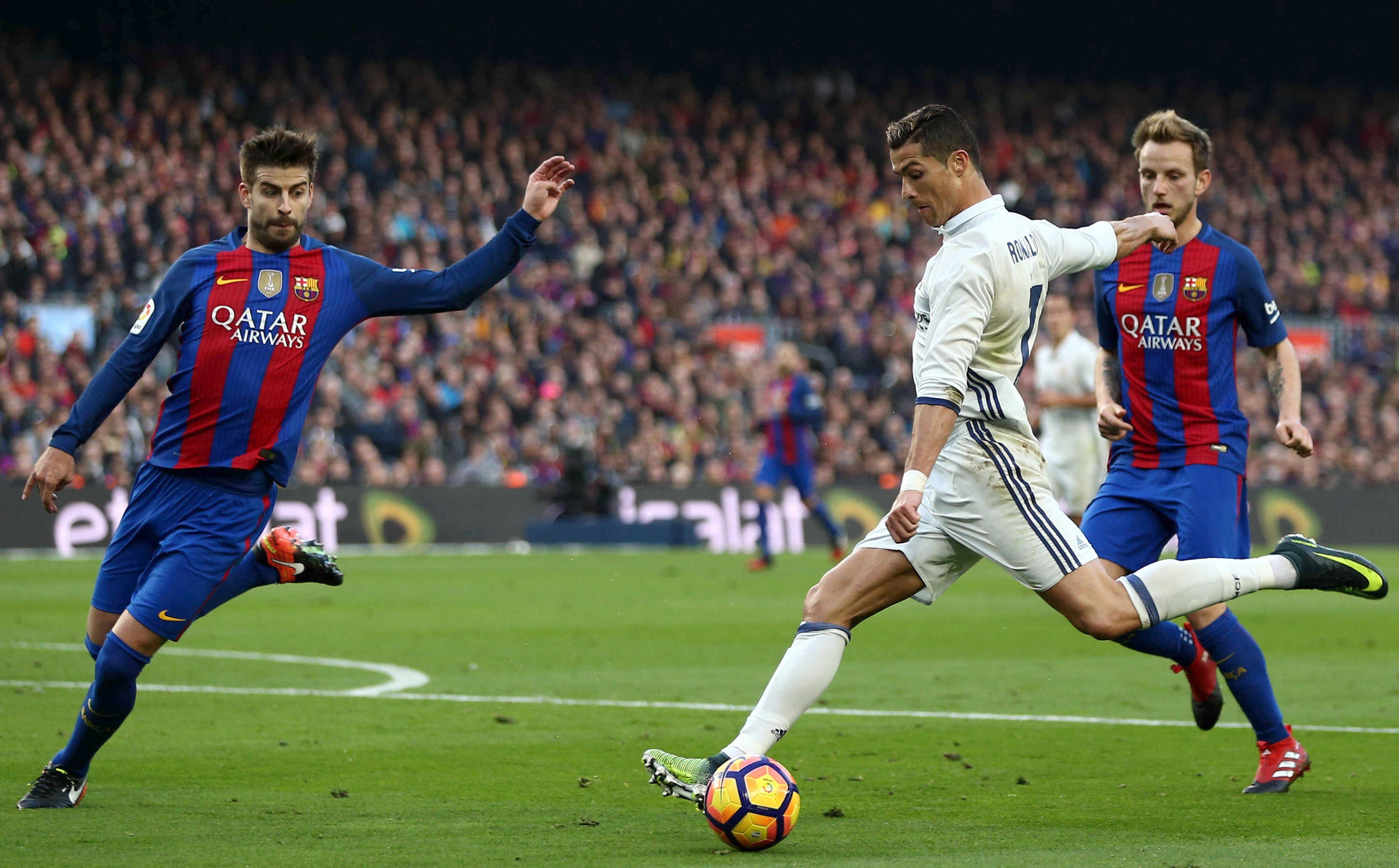 Barcelona - Real 1-1. Egal pentru Real! ”Albii” mențin avansul de 6 puncte în fața catalanilor. Ramos a egalat în ultimul minut! / LIVE BLOG & VIDEO