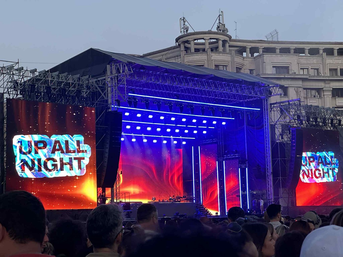 Imagini de la concertul lui Jennifer Lopez din București. Mesajul artistei pentru fanii români: „Faceți ce iubiți”