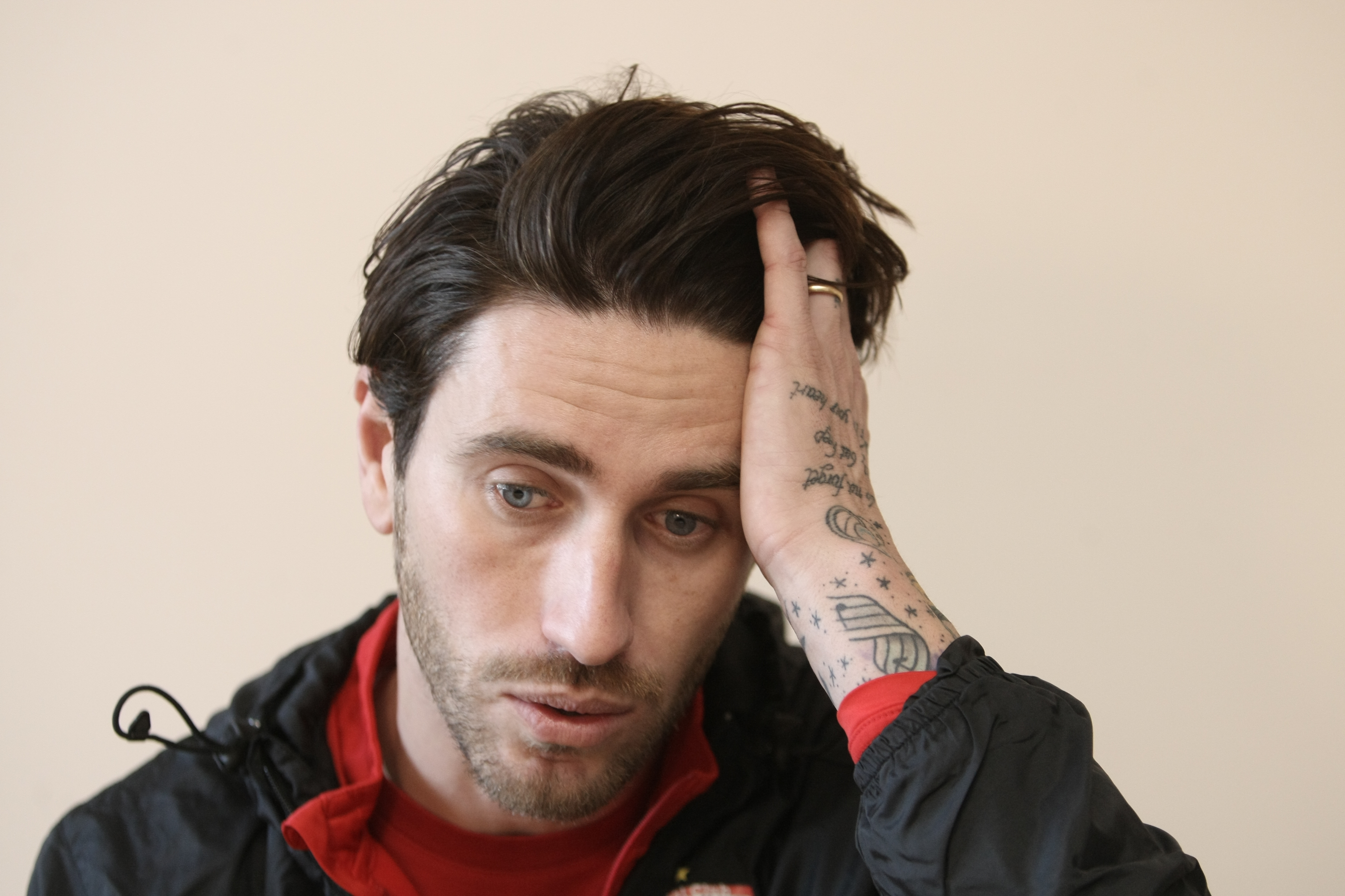 Luca Ceccarelli, singurul fotbalist italian din istoria clubului Dinamo. E tatuat peste tot, urăște cafeaua din România, dar îi place viața din Liga 1 / GALERIE FOTO & VIDEO