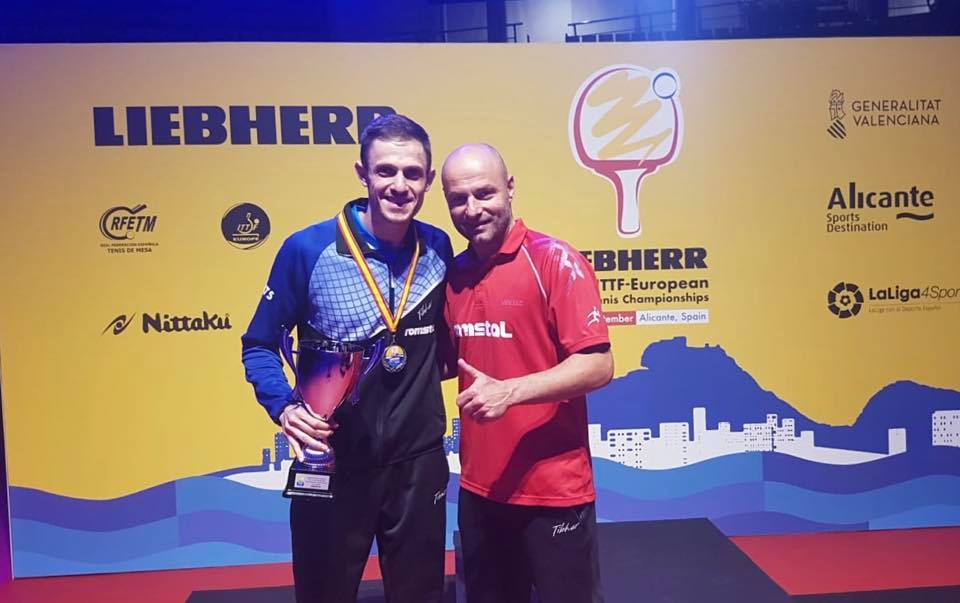 INTERVIU EXCLUSIV | Ovidiu Ionescu este în culmea fericirii după ce a devenit vicecampion european la tenis de masă: ”Am făcut turneul vieții”