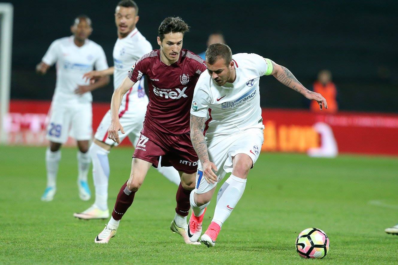 Liga 1, play-off, etapa 6: CFR Cluj - FCSB 0-0. Conflict Alibec-Reghecampf | GALERIE FOTO