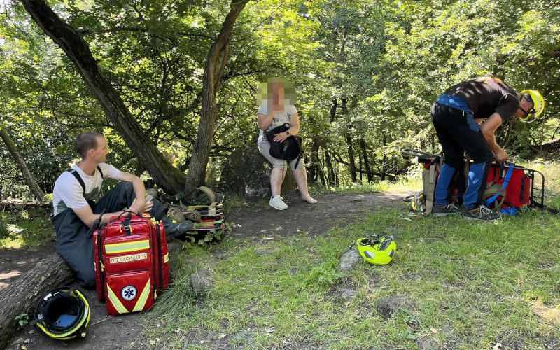Pánik a Börzsönyben: sérült túrázó miatt riasztották a hegyimentőket