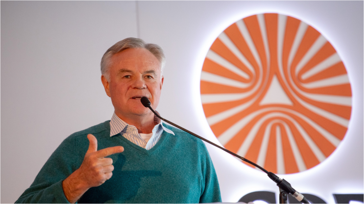 Koos Bekker, chairman of Naspers and Prosus, after selling about $136 million worth of shares to fund hospitality property projects across South Africa, the UK, and Italy. [Photo: Dwayne Senior/Bloomberg via Getty Images]