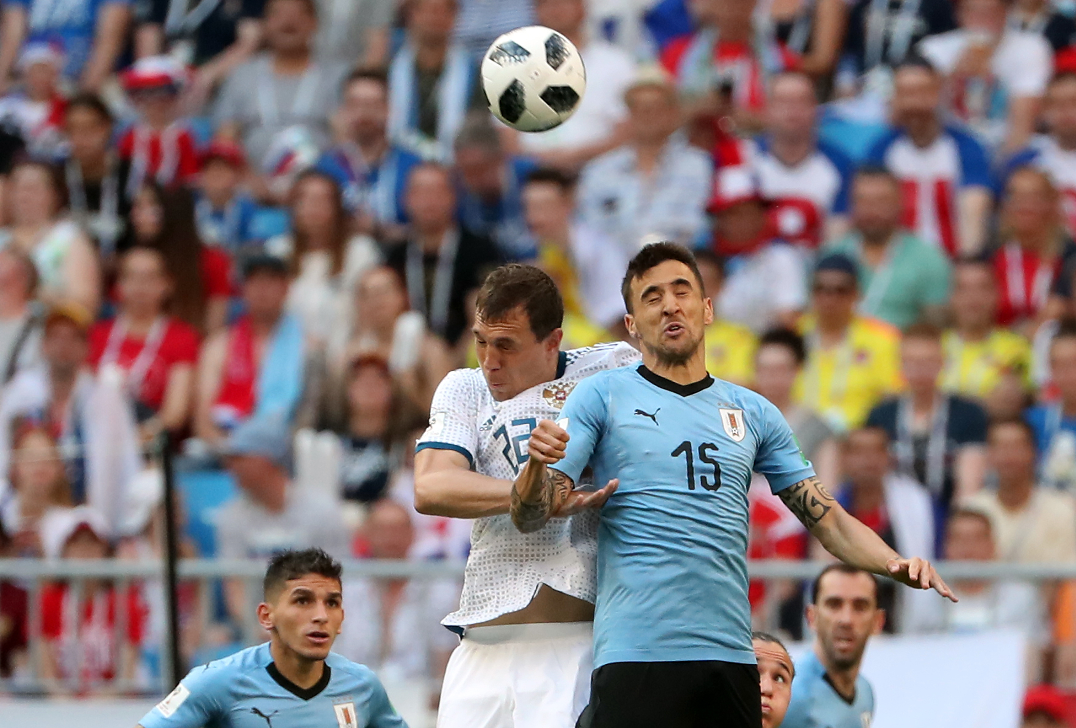 Rusia - Uruguay 0-3, în grupa A de la Campionatul Mondial de fotbal Rusia 2018. Sud-americanii, pe val | FOTO&VIDEO