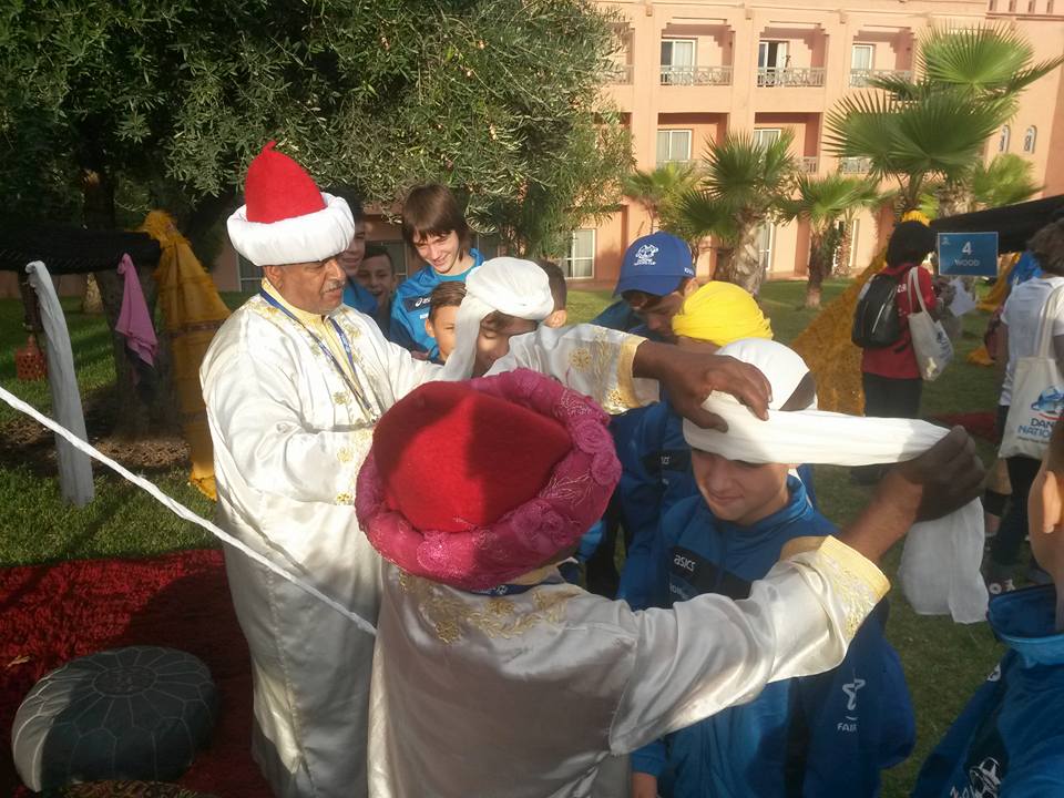 Copiii de la Academia Hagi au parte de o experienţă inedită în Maroc / GALERIE FOTO